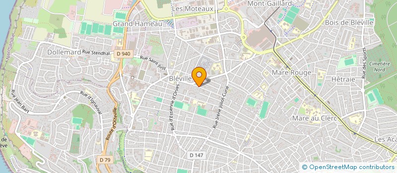 localisation de l'entreprise SCI AFONSO-RONNEL à LE HAVRE