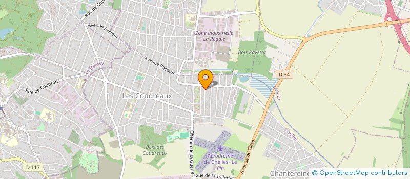 localisation de l'entreprise SCI AFP  CHELLES