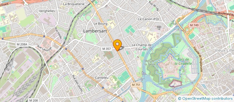 localisation de l'entreprise SCI AFP PATRIMOINE à LAMBERSART