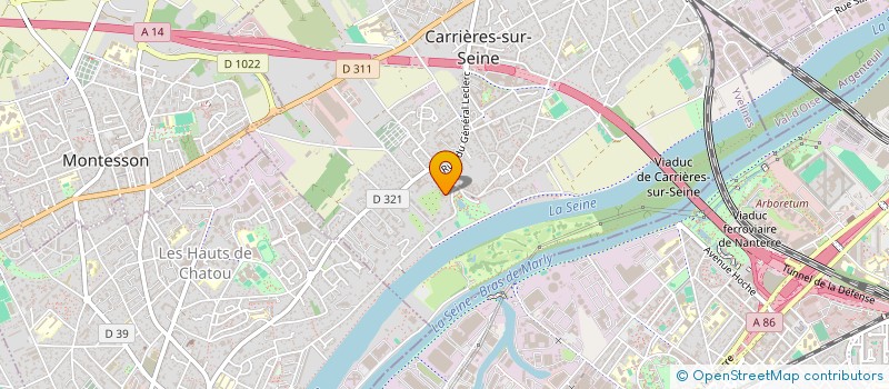 localisation de l'entreprise SCI AFRAM  CARRIERES-SUR-SEINE