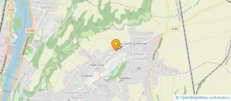 localisation de l'entreprise SCI AFSE  CAILLOUX-SUR-FONTAINES