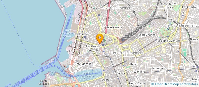 localisation de l'entreprise SCI AFTIS  MARSEILLE