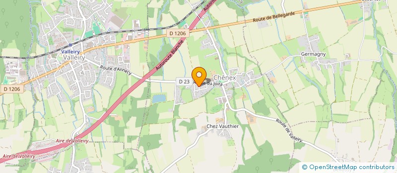localisation de l'entreprise SCI AFYG  CHENEX