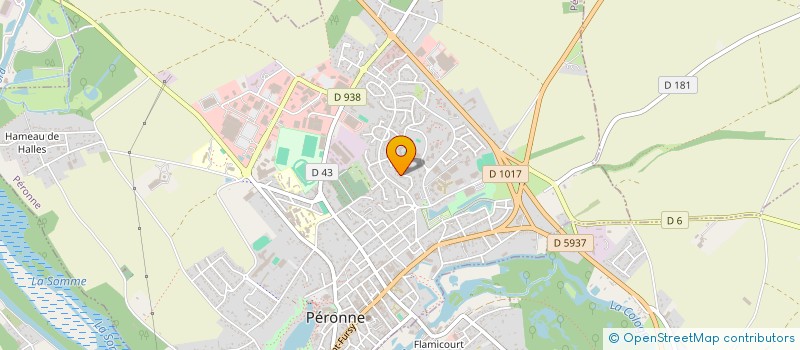 localisation de l'entreprise SCI AG à PERONNE