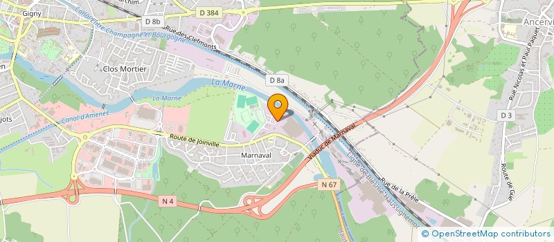 localisation de l'entreprise SCI AG EVASION à SAINT-DIZIER