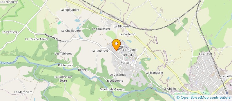 localisation de l'entreprise SCI AG LAN  MORTAGNE-SUR-SEVRE