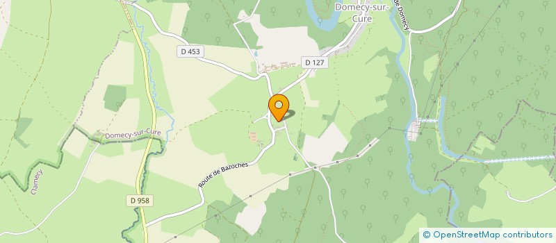 localisation de l'entreprise SCI AG2LM  DOMECY-SUR-CURE