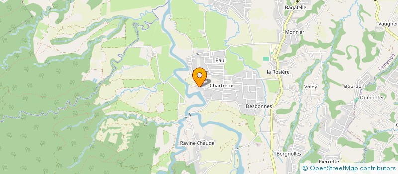 localisation de l'entreprise SCI AG2M  LAMENTIN