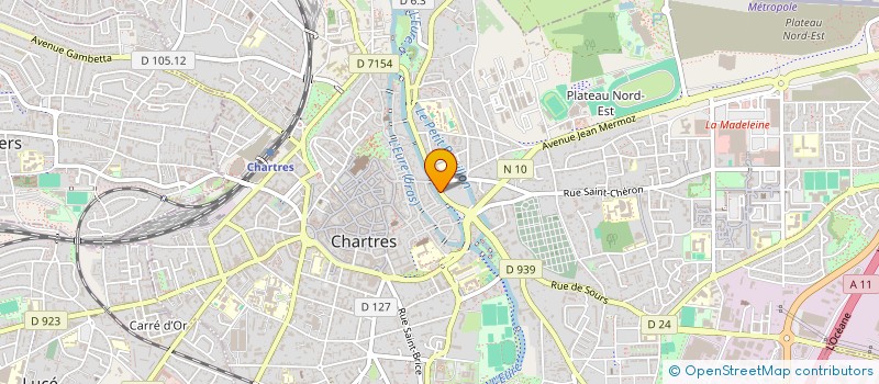 localisation de l'entreprise SCI AG2M à CHARTRES