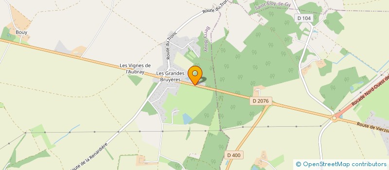 localisation de l'entreprise SCI AG3L  BERRY-BOUY