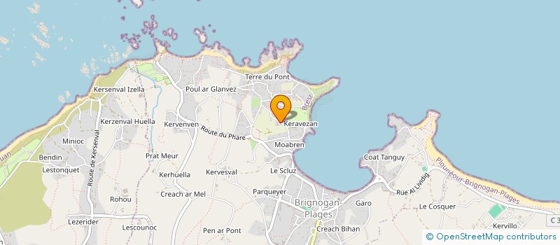 localisation de l'entreprise SCI AG8  LESNEVEN