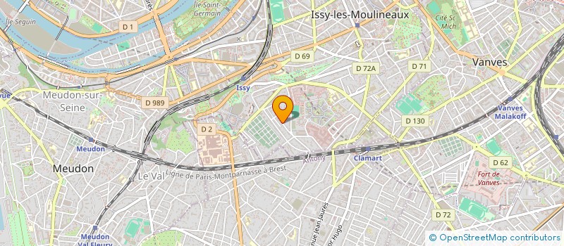 localisation de l'entreprise SCI AGALAU 47 à ISSY-LES-MOULINEAUX