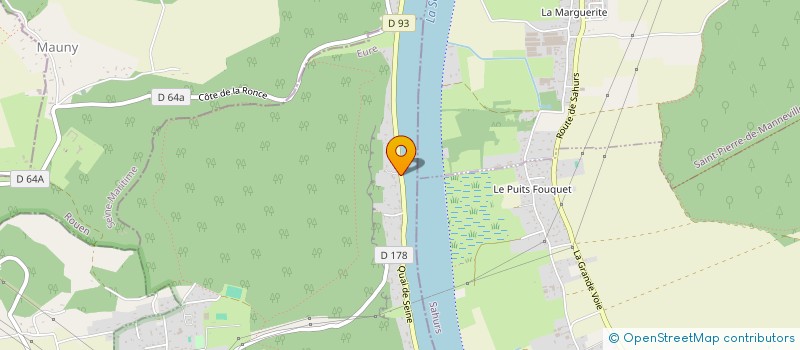 localisation de l'entreprise SCI AGALEGA à CAUMONT