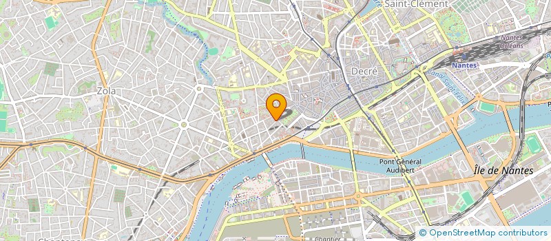 localisation de l'entreprise SCI AGALIETTE  NANTES