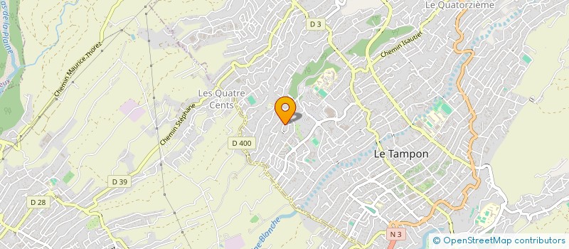 localisation de l'entreprise SCI AGAMEMNON ISABELLE ET WILLY  LE TAMPON