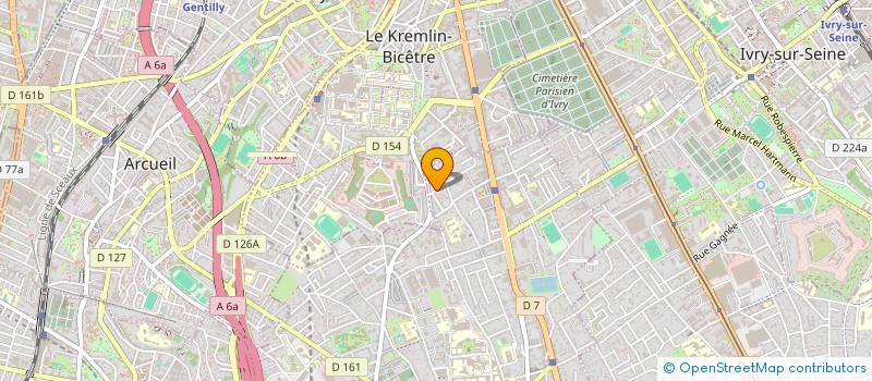 localisation de l'entreprise SCI AGAMI  ARCUEIL