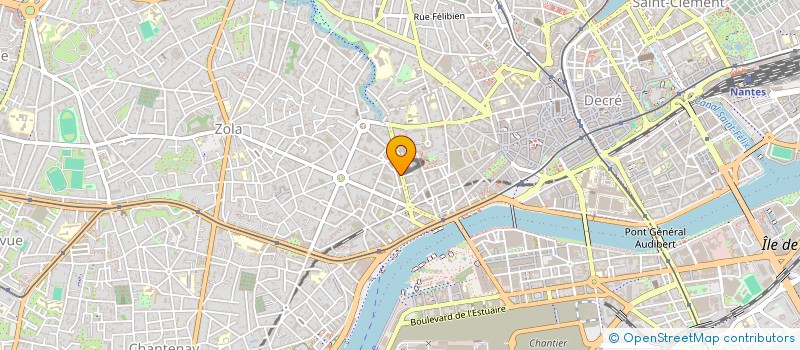localisation de l'entreprise SCI AGAPANTHE à NANTES
