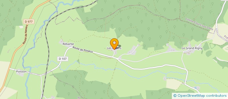 localisation de l'entreprise SCI AGAPE à NOLAY