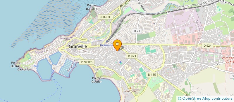 localisation de l'entreprise SCI AGAPE à GRANVILLE