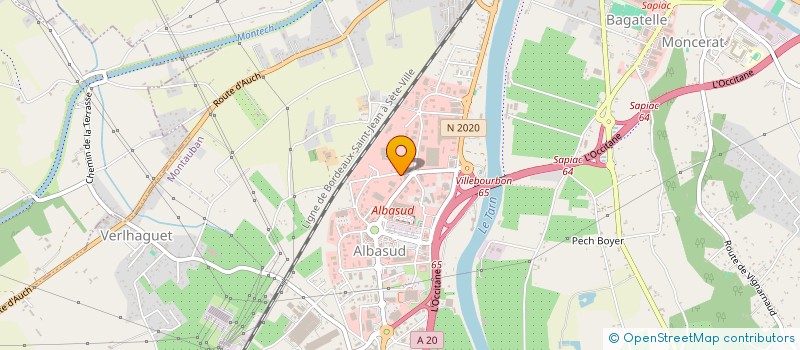 localisation de l'entreprise SCI AGAPILLES IMMOBILIER  MONTAUBAN