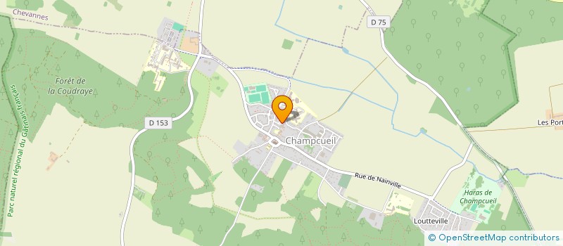 localisation de l'entreprise SCI AGARIVOISE à CHAMPCUEIL