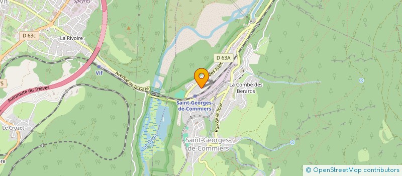 localisation de l'entreprise SCI AGATE  SAINT-GEORGES-DE-COMMIERS