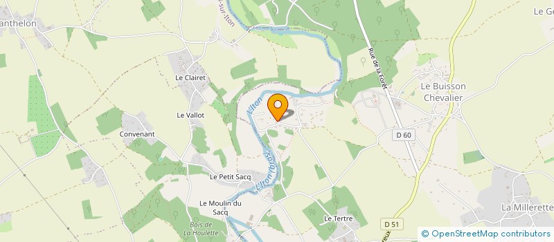 localisation de l'entreprise SCI AGATHA  MESNILS-SUR-ITON