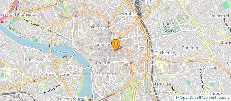 localisation de l'entreprise SCI AGATHE à TOULOUSE