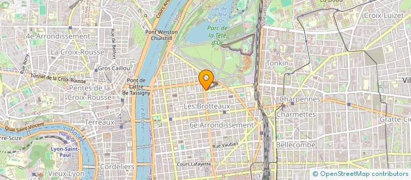 localisation de l'entreprise SCI AGATHE  LYON