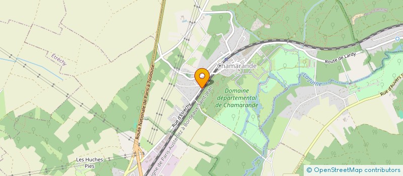 localisation de l'entreprise SCI AGATHE  ETRECHY