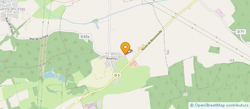 localisation de l'entreprise SCI AGATHE  SAINTE-BARBE