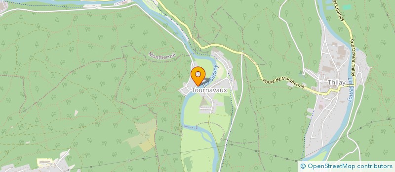 localisation de l'entreprise SCI AGATHE ALEXANDRE  TOURNAVAUX