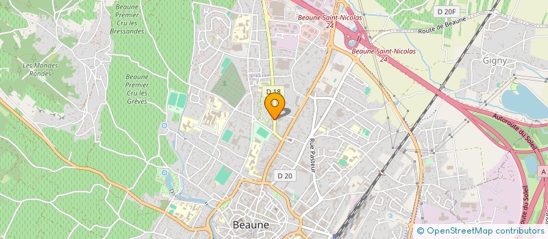 localisation de l'entreprise SCI AGATHE ET BAPTISTE à BEAUNE