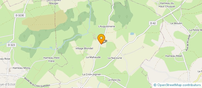 localisation de l'entreprise SCI AGB  SURTAINVILLE