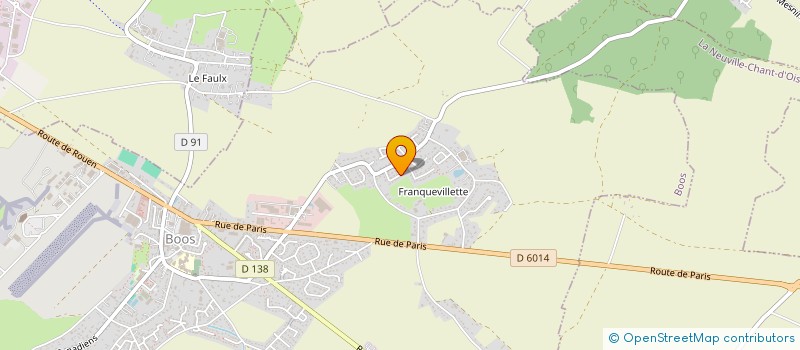 localisation de l'entreprise SCI AGB  PARIS