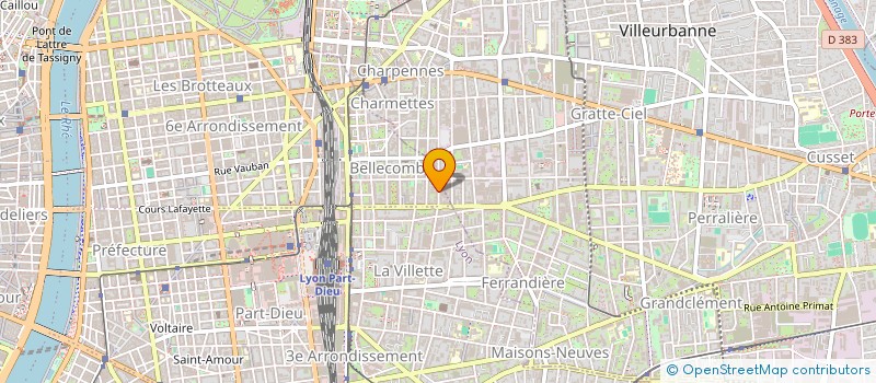 localisation de l'entreprise SCI AGB SOLUTIONS  LYON