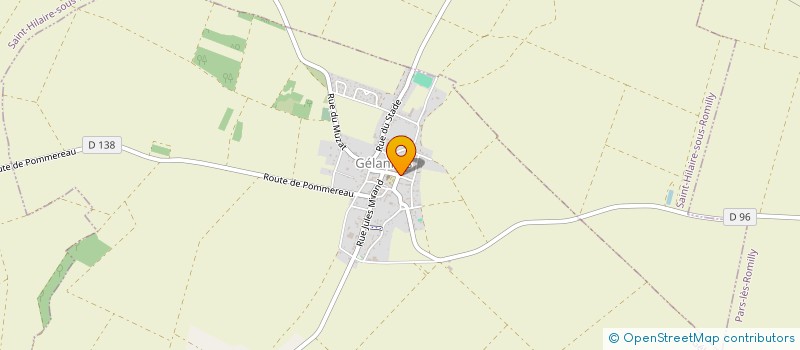 localisation de l'entreprise SCI AGBO  GELANNES