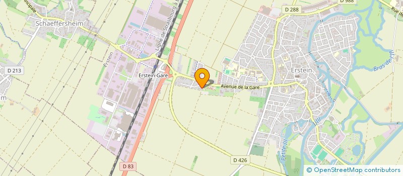 localisation de l'entreprise SCI AGCAY  ERSTEIN