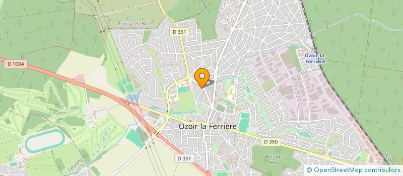 localisation de l'entreprise SCI AGD  OZOIR-LA-FERRIERE