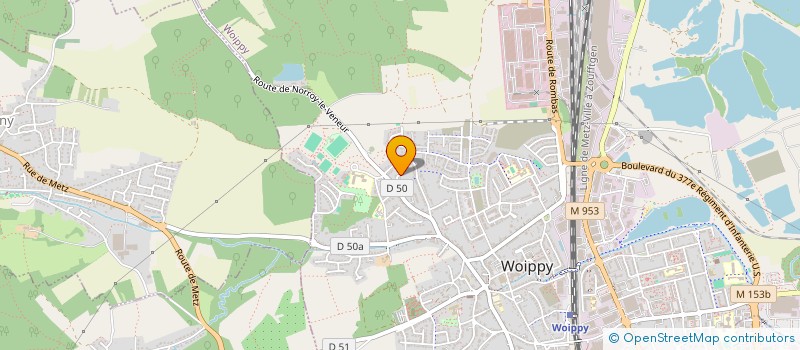 localisation de l'entreprise SCI AGD IMMOBILIER  WOIPPY