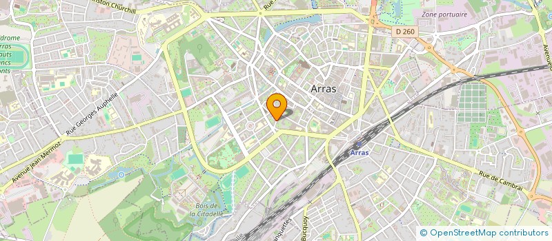 localisation de l'entreprise SCI AGDOMIU à ARRAS
