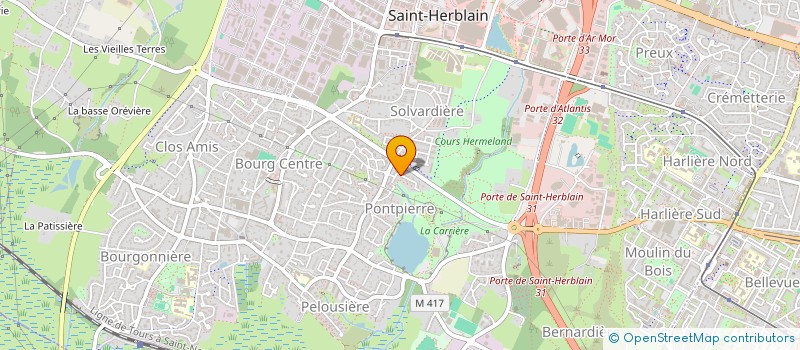 localisation de l'entreprise SCI AGE  SAINT-HERBLAIN