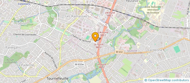 localisation de l'entreprise SCI AGE à COLOMIERS