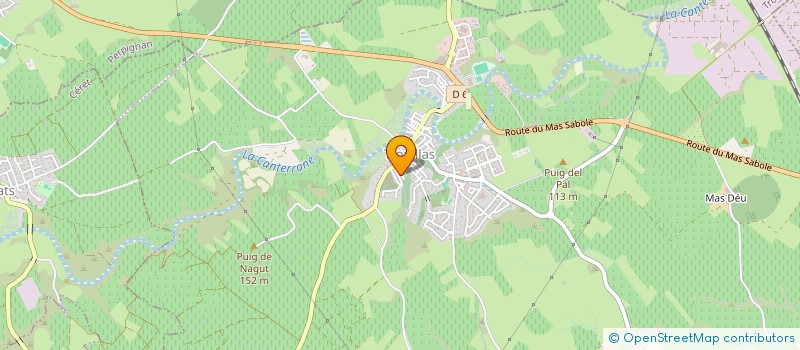 localisation de l'entreprise SCI AGE  TROUILLAS