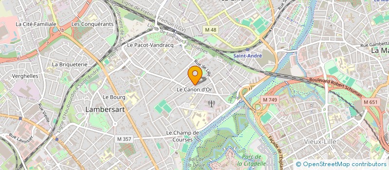 localisation de l'entreprise SCI AGELA à LAMBERSART