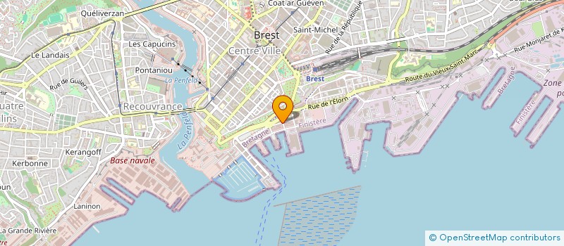 localisation de l'entreprise SCI AGEMMA  BREST