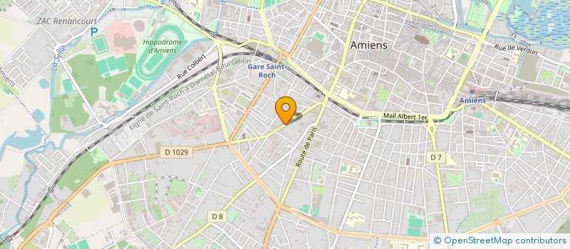 localisation de l'entreprise SCI AGEMUR à AMIENS