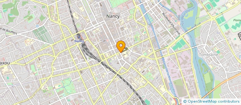 localisation de l'entreprise SCI AGENCE 147  NANCY