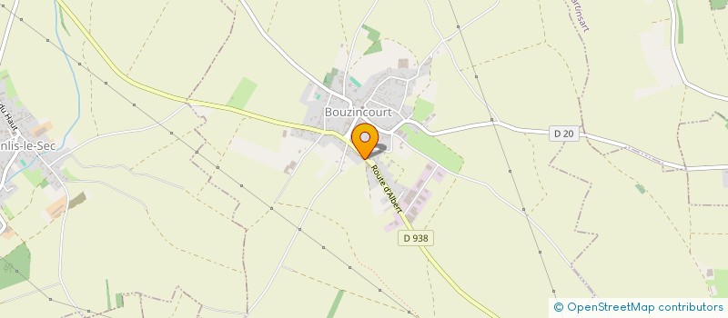 localisation de l'entreprise SCI AGENCE 43  BOUZINCOURT