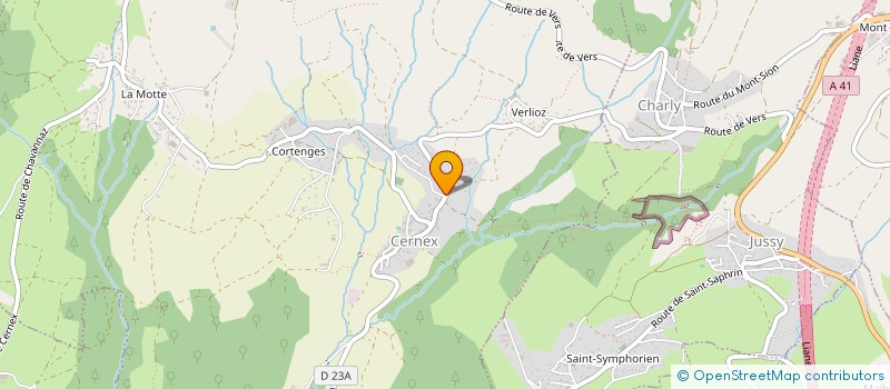 localisation de l'entreprise SCI AGENCE CONSEILS EN PATRIMOINE  ALLONZIER-LA-CAILLE